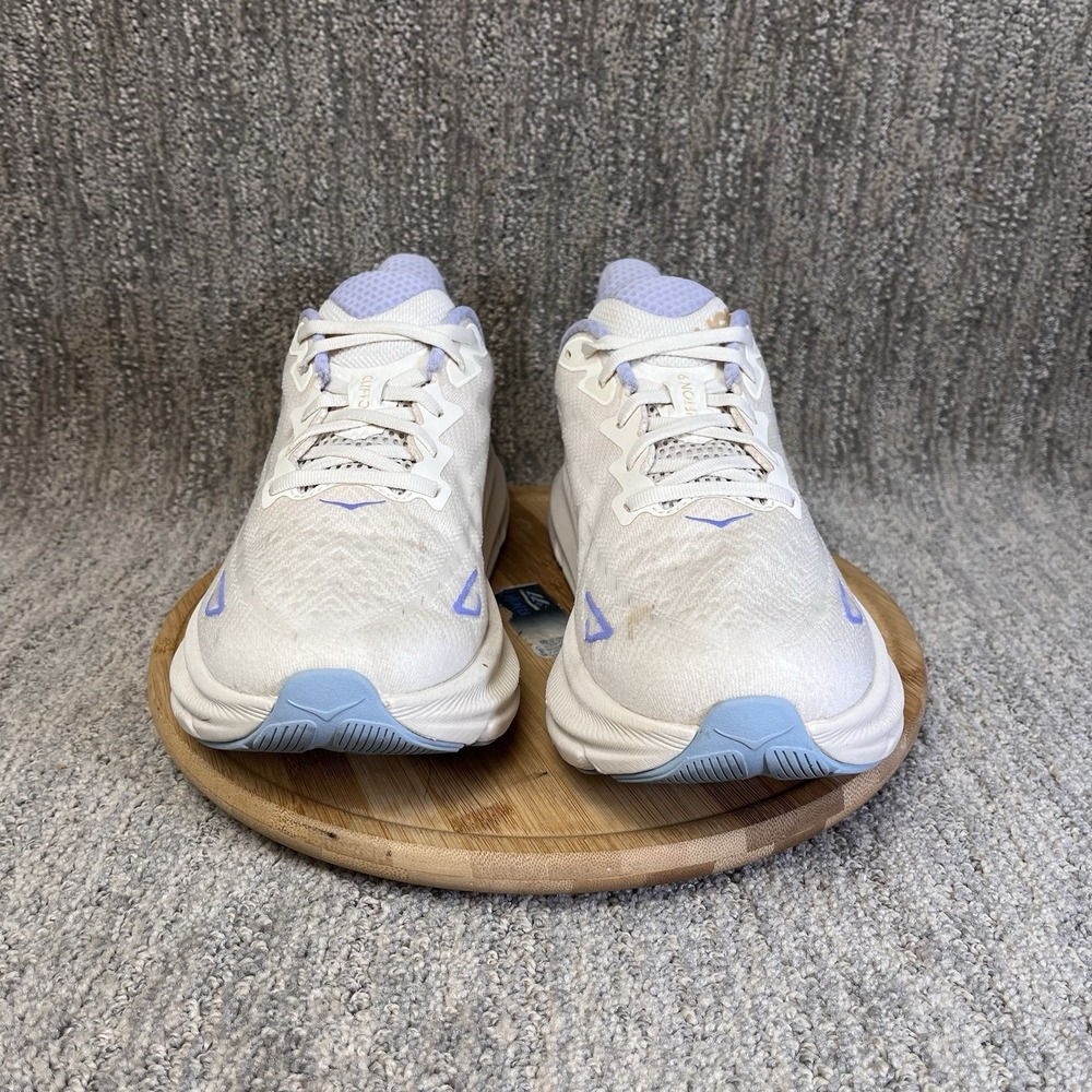 HOKA FP Movement Women's Size 9.5 Clifton 9 Lilac Limited Edition Sneakers Shoes - Picture 2 of 12